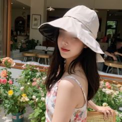 Sweet Double Layer Fisherman Hat for Summer UV Protection